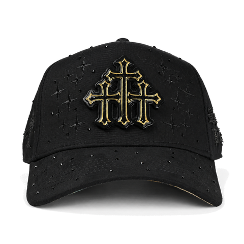 ITALIENSE III CRUCES GOLD — vista frontal sobre fondo blanco