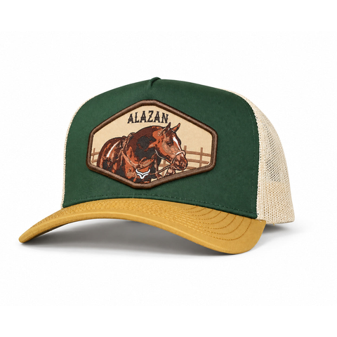 Gorra RANCH & CORRAL EQUUS 1/4 DE MILLA RCE46, tres cuartos