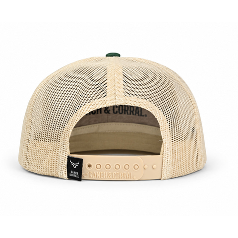 Gorra RANCH & CORRAL EQUUS 1/4 DE MILLA RCE46, cierre trasero