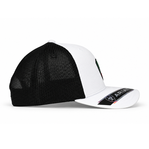 Gorra Ariat A300011705, vista lateral-izquierdo, fondo blanco