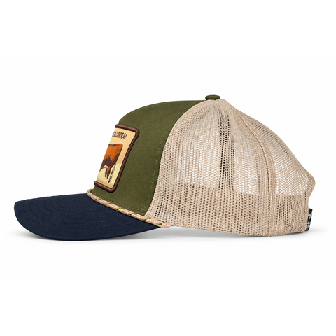 Gorra Ranch & Corral Ganadera RCG38, lateral izquierdo