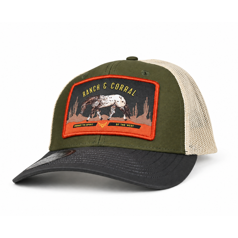 Gorra Ranch & Corral 7506136301880, vista tres cuartos