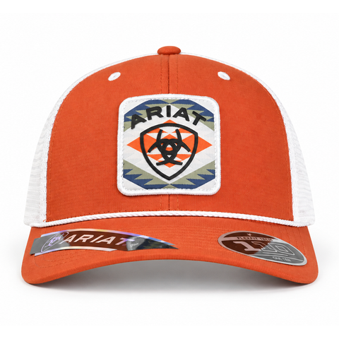Gorra Ariat A300083526, vista frontal, fondo blanco
