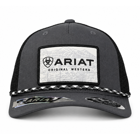 Gorra Ariat A300019001, vista frontal, fondo blanco