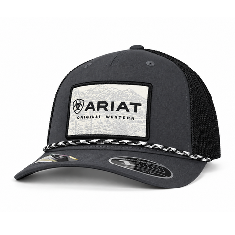 Gorra Ariat A300019001, vista perfil, fondo blanco