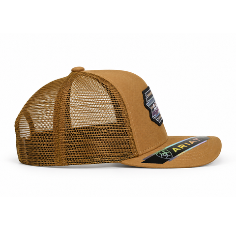 Gorra Ariat A300081335, vista lateral-izquierdo, fondo blanco