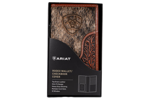 BILLETERA ARIAT RODEO PELAJE MIXTO (SUJETO A DISPO)