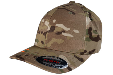 FLEXFIT MULTICAM GREEN (PATTERN DIFERENTE EN CADA GORRA)