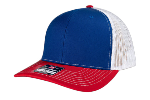 RICHARDSON AJUSTABLE ROJO/AZUL REY/BLANCO