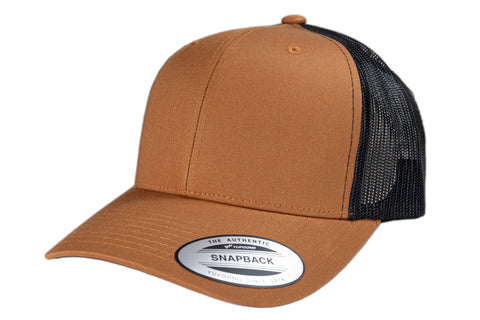 YUPOONG CLASSIC CARAMELO/NEGRO