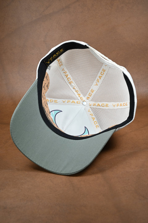 FACE BRAHMAN OLIVO/GRIS/CREMA