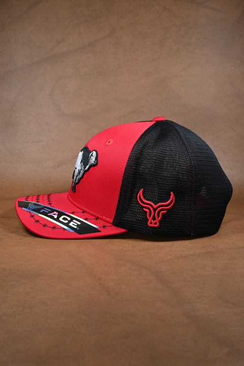 FACE BRAHMAN ROJO/NEGRO (NO MAYOREO)