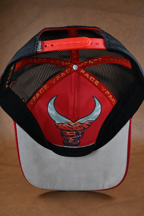 FACE BRAHMAN ROJO/NEGRO (NO MAYOREO)