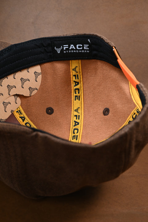 FACE LONA ENCERADA CAFES/NARANJA