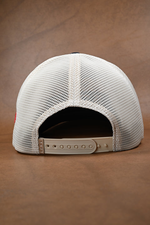 FACE BRAHMAN NEGRO/ROJO/BEIGE