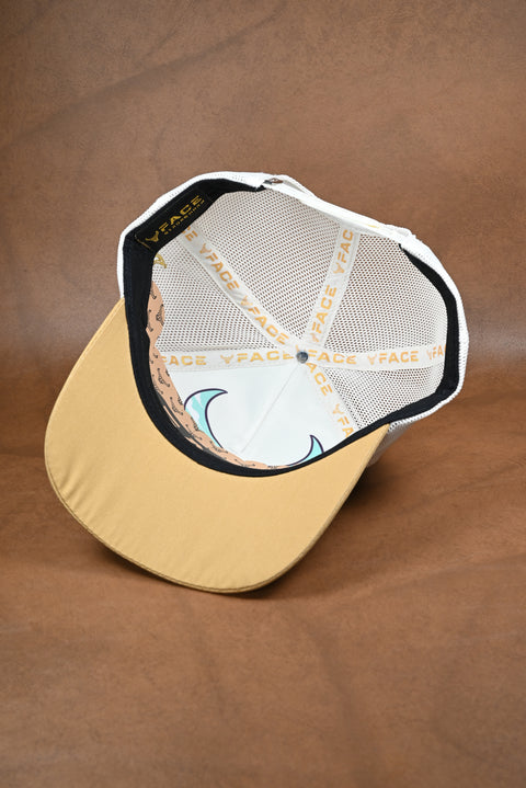 FACE BRAHMAN MOSTAZA/GRIS/CREMA