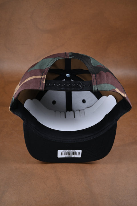 YUPOONG SNAPBACK CAMO BLACK