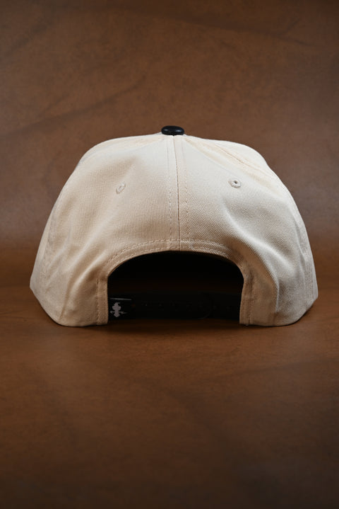FRANCO CABASSI NEGRO/BEIGE VISERA VINIPIEL