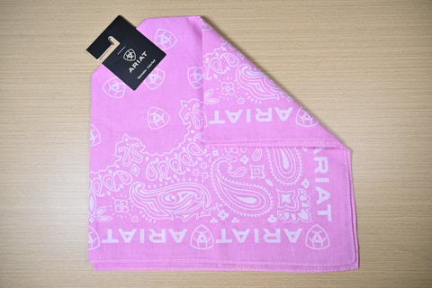 PAÑUELOS ARIAT ROSADO