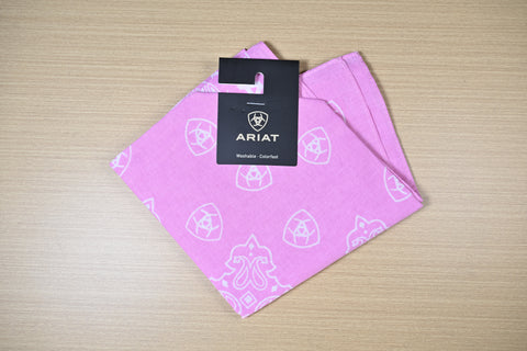 PAÑUELOS ARIAT ROSADO