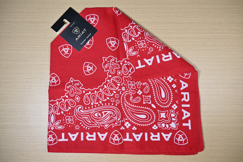 PAÑUELOS ARIAT ROJO