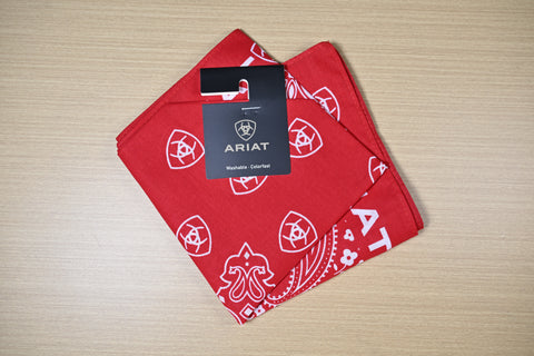 PAÑUELOS ARIAT ROJO