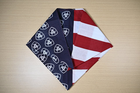 PAÑUELO ARIAT BANDERA USA