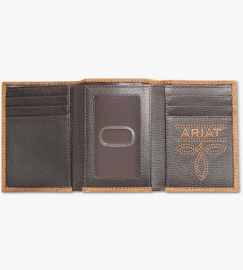 BILLETERA ARIAT TRIFOLD PELAJE MIXTO (SUJETO A DISPO)