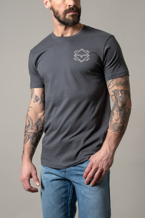PLAYERA KIMES RANCH NORTH STAR - CARBÓN