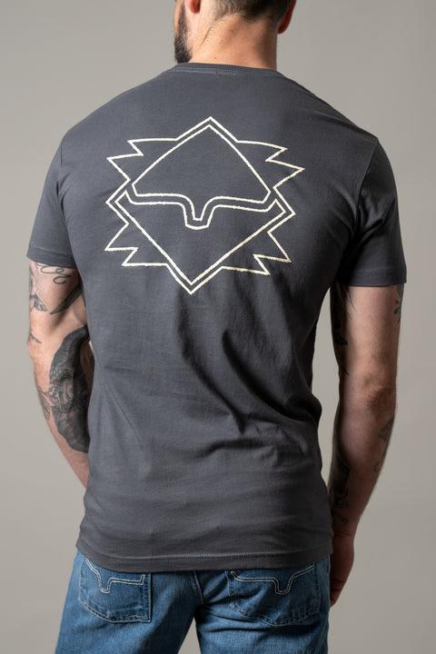 PLAYERA KIMES RANCH NORTH STAR - CARBÓN