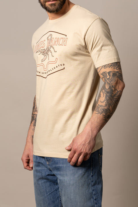 PLAYERA KIMES RANCH STING - CREMA
