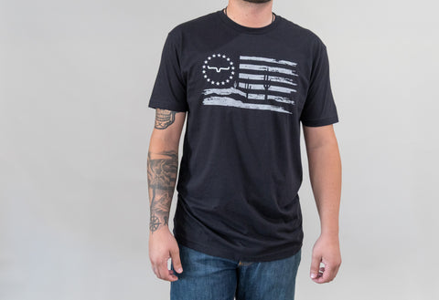 PLAYERA KIMES RANCH FADED - NEGRO