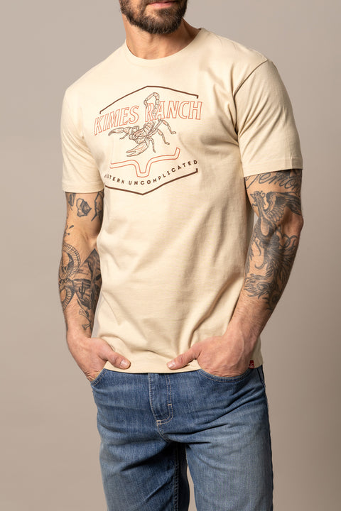 PLAYERA KIMES RANCH STING - CREMA