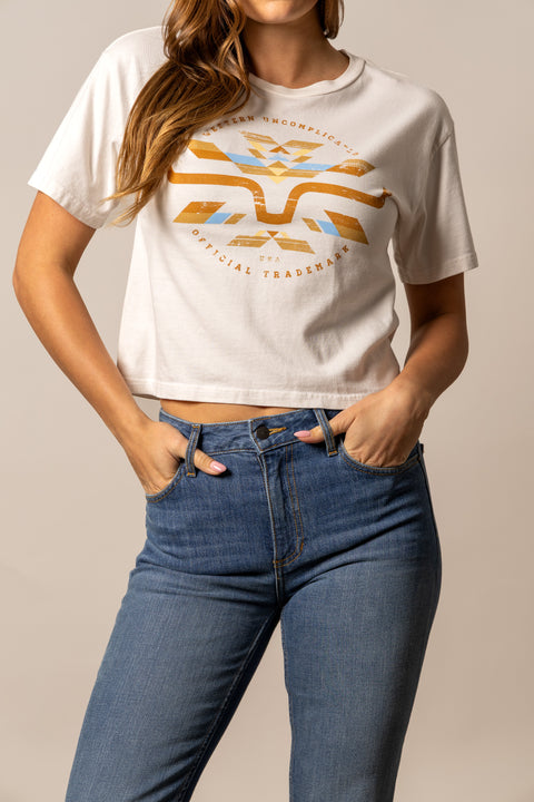 PLAYERA KIMES RANCH ABIQUIU - HUESO
