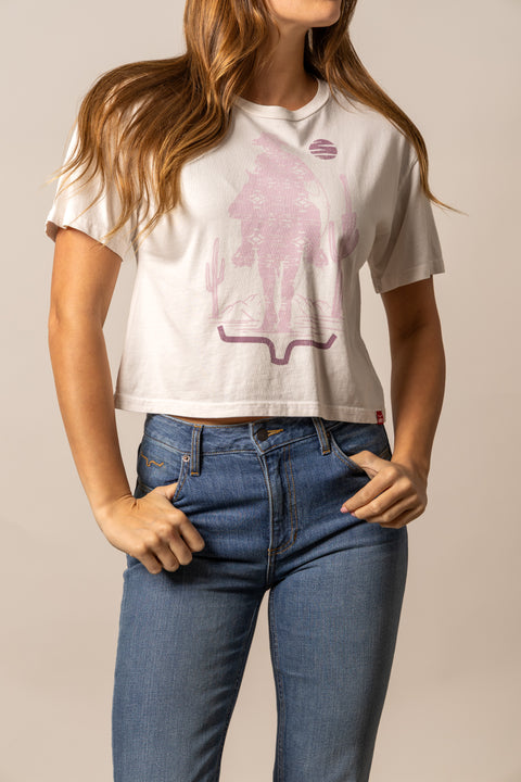 PLAYERA KIMES RANCH THE ROAD - HUESO