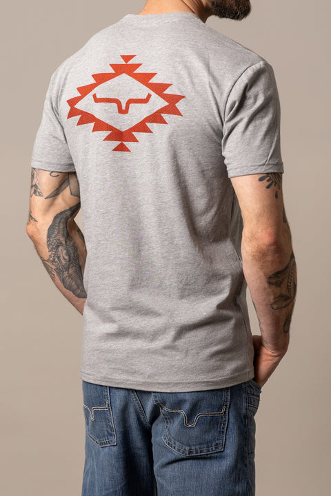 PLAYERA KIMES RANCH SAN JUAN - GRIS JASPEADO