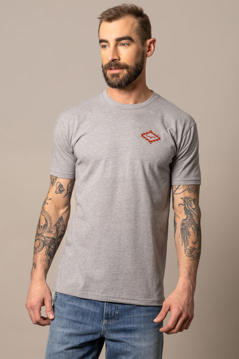 PLAYERA KIMES RANCH SAN JUAN - GRIS JASPEADO