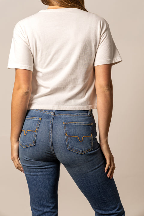 PLAYERA KIMES RANCH ABIQUIU - HUESO